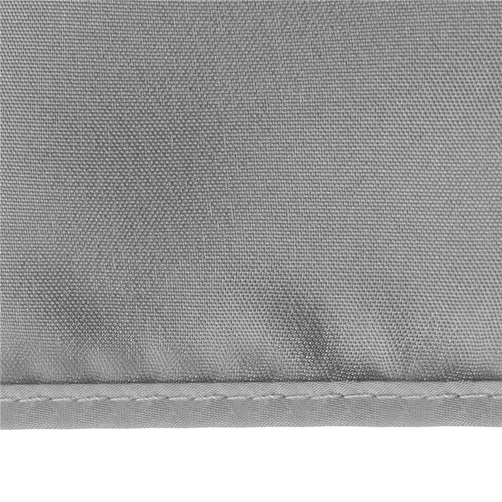 Balansoar gradina 3 locuri, extensibil tip pat, acoperis reglabil, 193x120x163 cm, gri - imagine 14