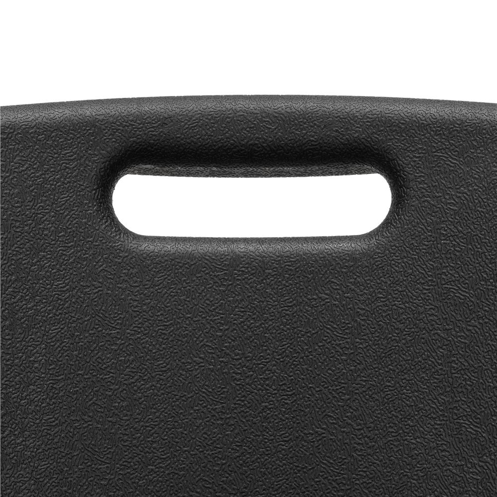 Scaun pliant din plastic pentru catering sau terasa, sarcina 150kg, negru - imagine 20