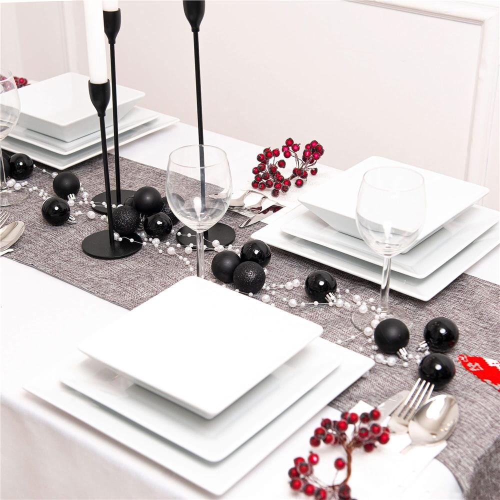 Set globuri de Craciun, 100 bucati, 3-6cm, negru auriu - imagine 29