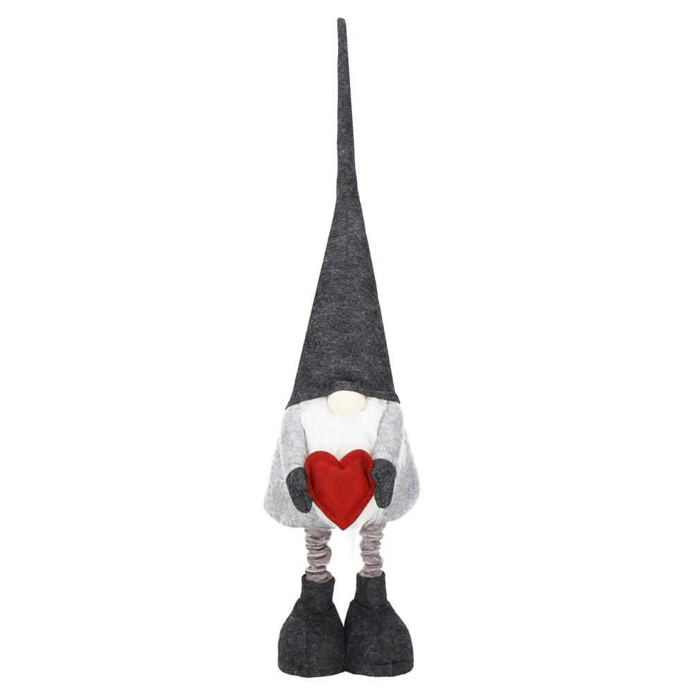 Figurina Craciun, Spiridus, picioare telescopice, inaltime extensibila 63-80 cm - imagine 25