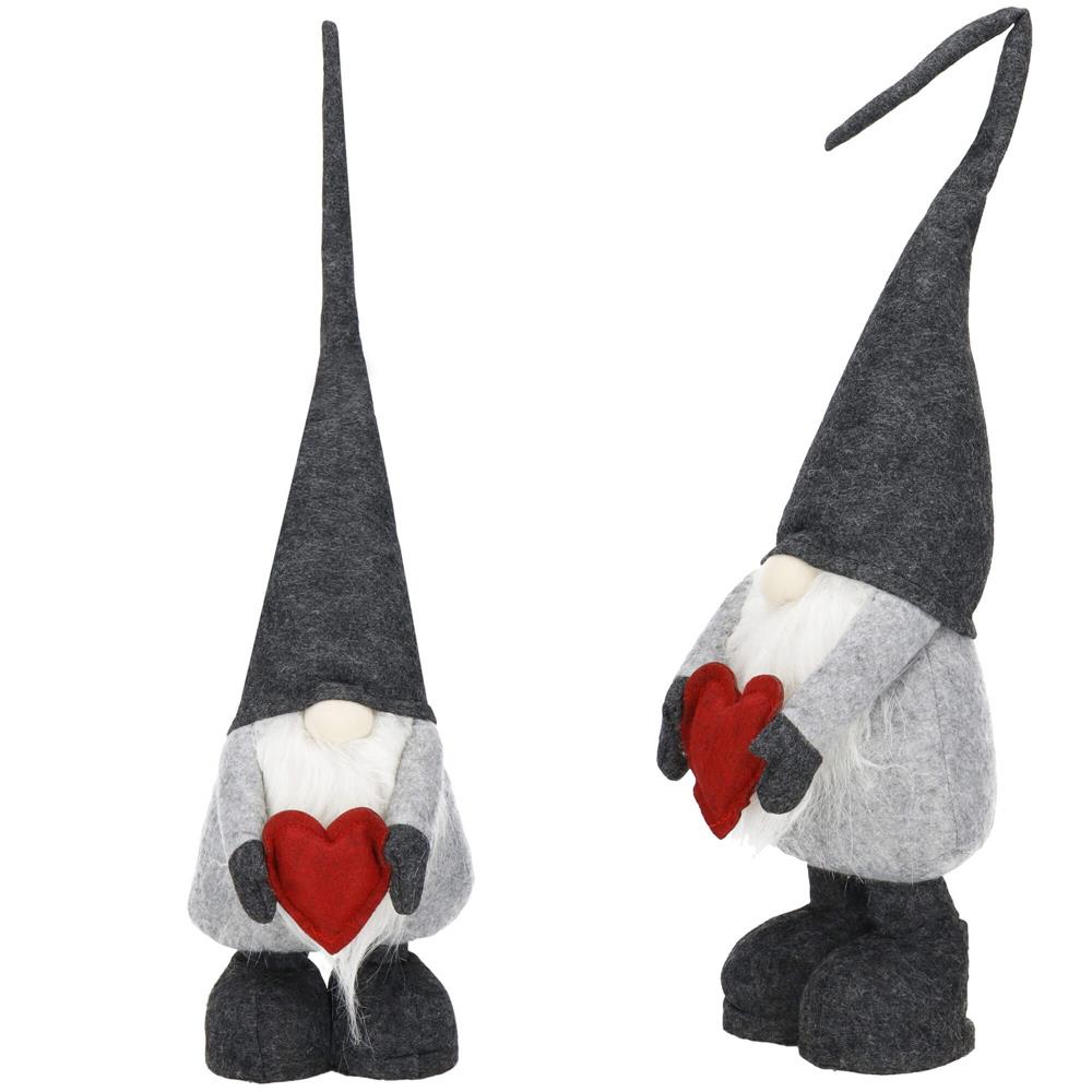 Figurina Craciun, Spiridus, picioare telescopice, inaltime extensibila 63-80 cm - imagine 30
