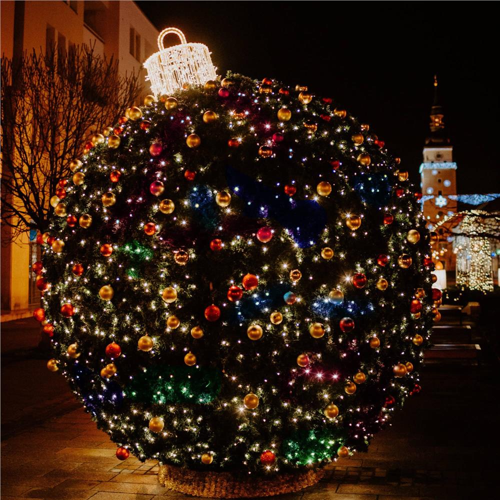 Instalatie lumini pentru bradul de Craciun, 19,5 metri, 300 LED-uri, multicolor - imagine 16