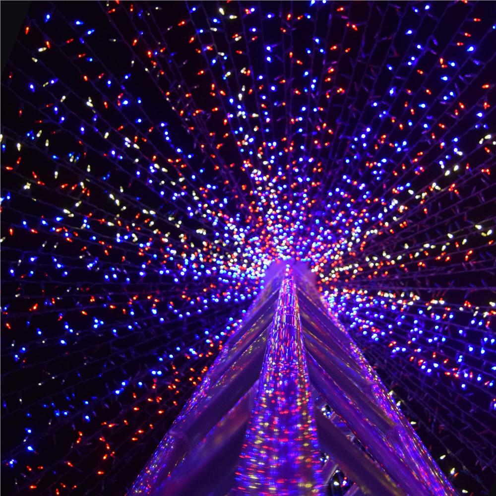Instalatie lumini pentru bradul de Craciun, 19,5 metri, 300 LED-uri, multicolor - imagine 17