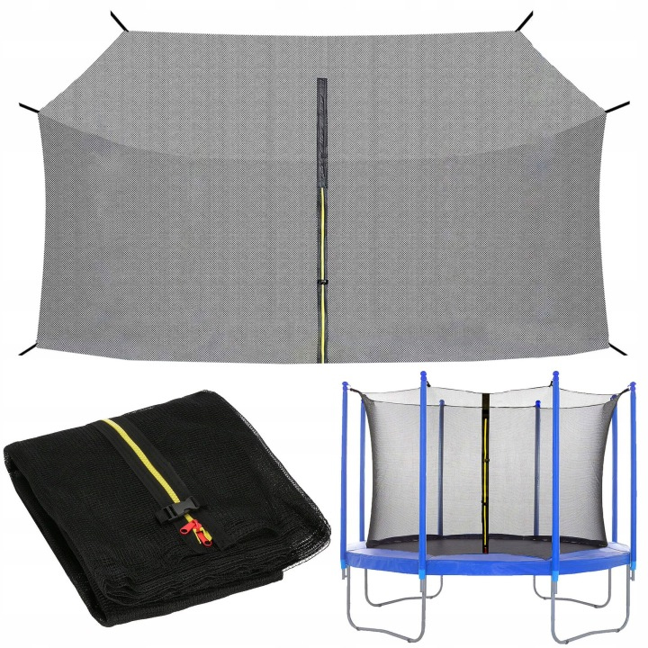 Plasa de siguranta si protectie trambuline, 180cm cu 6 stalpi interiori - imagine 8