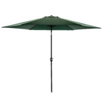 Umbrela terasa gradina, cu inclinare si husa, 300cm, Verde