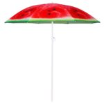 Umbrela de plaja pliabila, Sersimo BU020, 180cm, pepene verde
