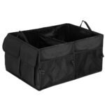 Organizator portbagaj pliabil, compartimentat, rezistent la apa, 56x40x26cm, negru