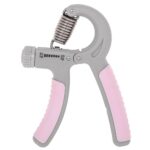 Flexor pentru exercitii antebrat, ajustabil, rezistenta 20-50kg, roz