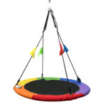 Leagan tip cuib reglabil pe inaltime, 120cm, 150kg, multicolor