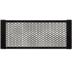 Organizator pentru portbagaj cu plasa, instalare cu arici, 24x50-70cm, negru