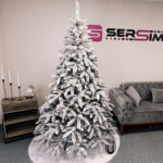 Brad artificial Christmas Deluxe by Sersimo, Victoria nins, 2D, 250cm