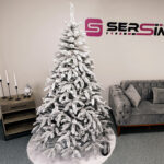 Brad artificial Christmas Deluxe by Sersimo, Victoria nins, 2D, 220cm