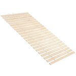 Somiera de pat cu sipci din lemn de pin si molid Premium, 23 benzi, 160x200cm