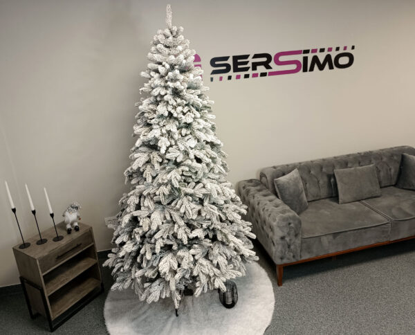 Brad artificial Christmas Deluxe by Sersimo, Kovalivska nins, 3D, 250cm - imagine 17