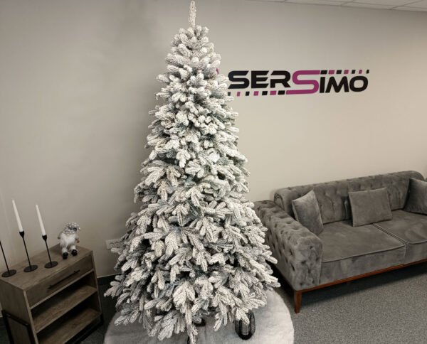 Brad artificial Christmas Deluxe by Sersimo, Kovalivska nins, 3D, 250cm - imagine 6