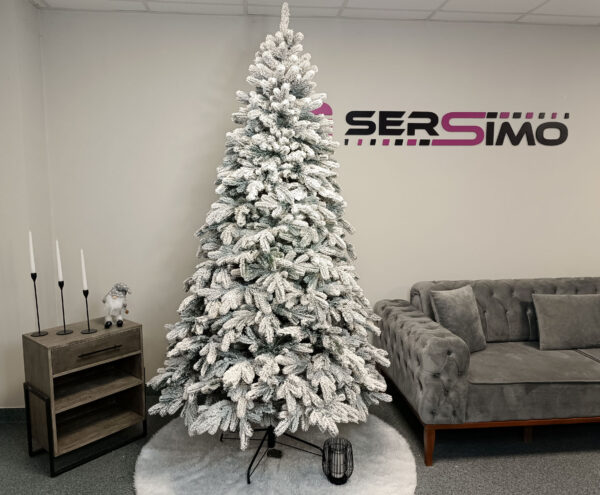 Brad artificial Christmas Deluxe by Sersimo, Kovalivska nins, 3D, 250cm - imagine 12