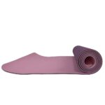 Saltea pentru antrenament, yoga, fitness, aerobic, pilates, exercitii la sol, 183x61cm, violet