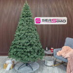 Brad artificial Christmas Deluxe by Sersimo, Canada verde, 3D, 230cm