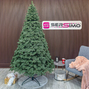 Brad artificial Christmas Deluxe by Sersimo, Canada verde, 3D, 230cm