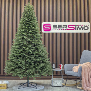 Brad artificial Christmas Deluxe by Sersimo, Carpati, 2D+3D, 250cm