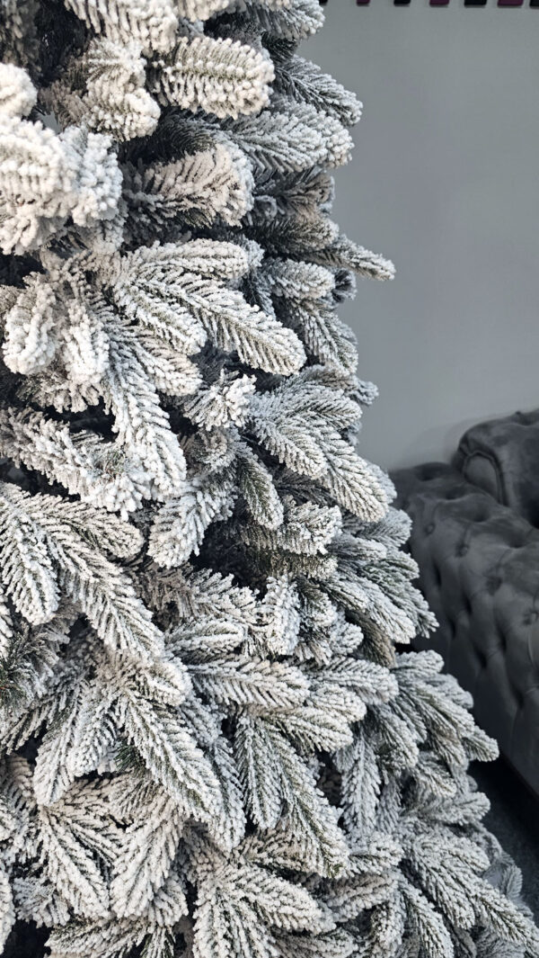 Brad artificial Christmas Deluxe by Sersimo, Global nins, mix 2D+3D, 230cm - imagine 3