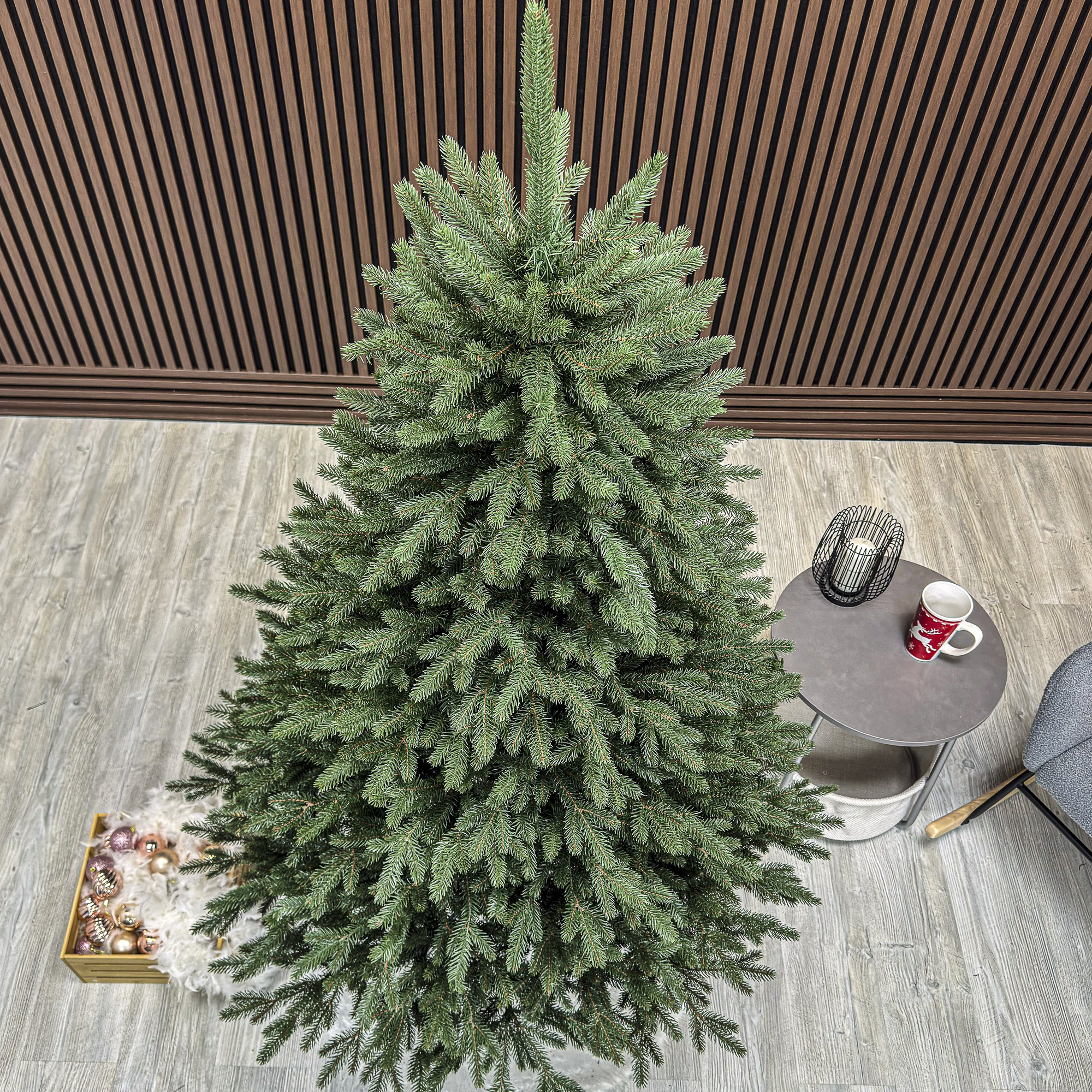 Brad artificial Christmas Deluxe by Sersimo, Alpin Select, integral 3D, 180cm - imagine 10