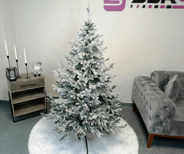 Brad artificial Christmas Deluxe by Sersimo, Viena nins, 3D, 180cm - imagine 13