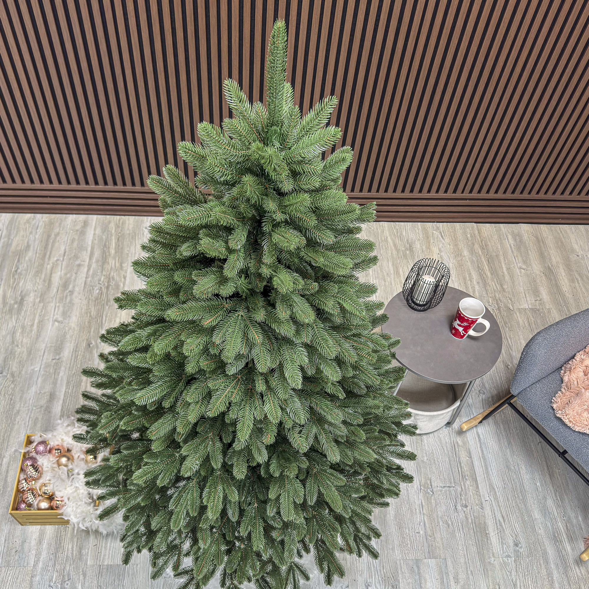 Brad artificial Christmas Deluxe by Sersimo, Laponia Select, integral 3D, 180cm - imagine 2