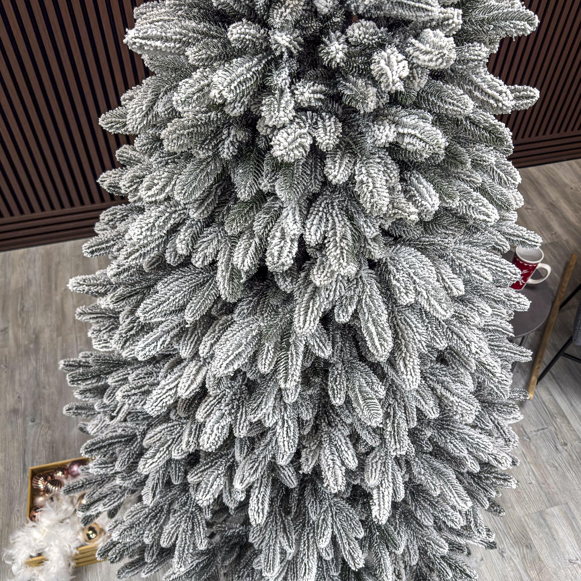 Brad artificial Christmas Deluxe by Sersimo, Laponia Select nins, integral 3D, 230cm - imagine 11