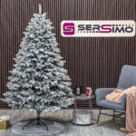 Brad artificial Christmas Deluxe by Sersimo, Laponia Select nins, integral 3D, 230cm