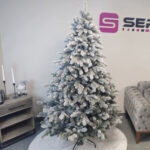 Brad artificial Christmas Deluxe by Sersimo, Kovalivka Select nins, integral 3D, 210cm