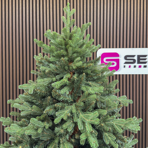 Brad artificial Christmas Deluxe by Sersimo, Royal Felara, 2D+3D, 210cm - imagine 4