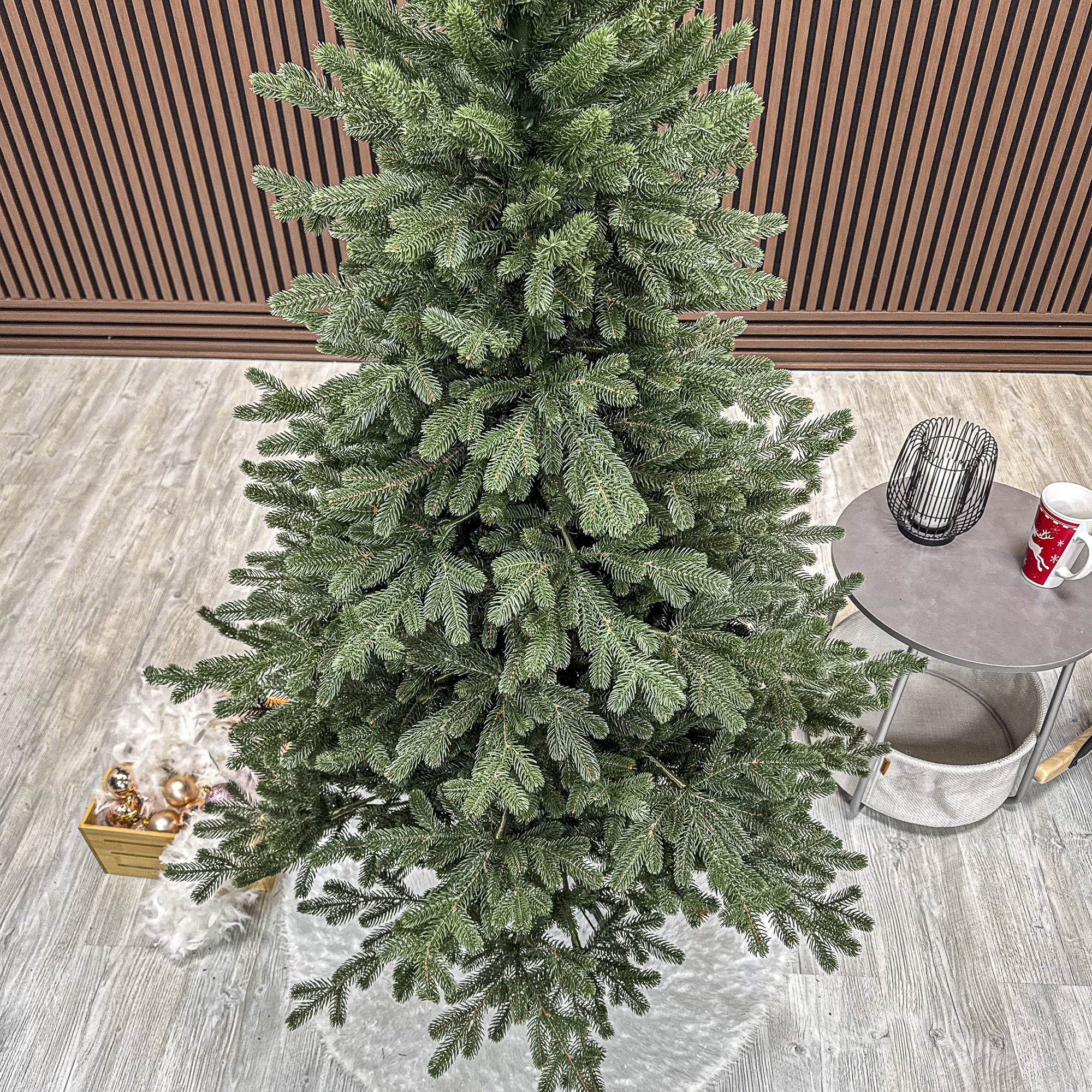 Brad artificial Christmas Deluxe by Sersimo, Viena Select, integral 3D, 180cm - imagine 3