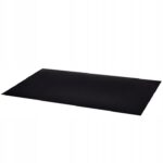 Protectie parchet pentru scaun de birou, polipropilena, 120x90cm, negru