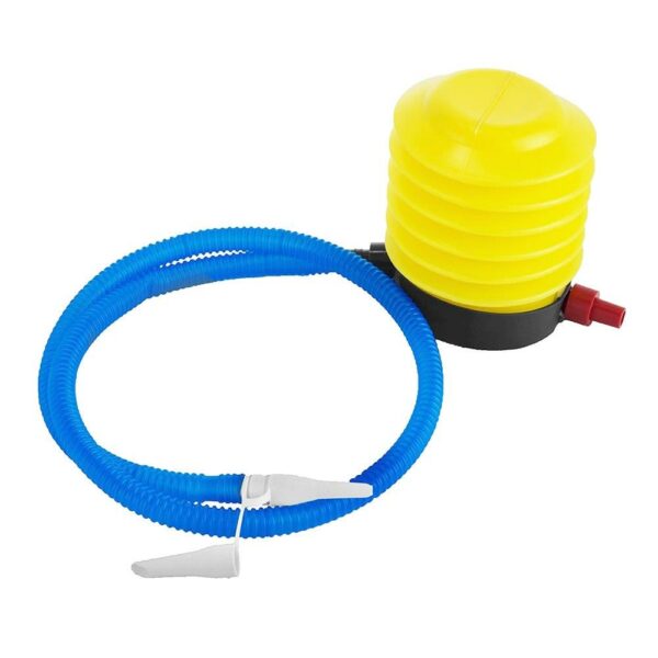 Minge fitness pentru echilibru, cu extensoare si pompa inclusa, 200kg, 57x25cm, gri - imagine 3
