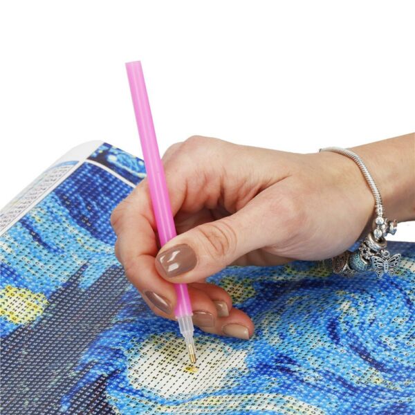 Set de broderie cu diamante 5D, 30x40cm, model Pod de piatra - imagine 11