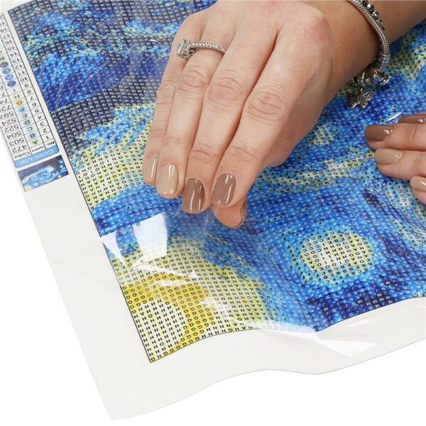 Set de broderie cu diamante 5D, 30x40cm, model Pod de piatra - imagine 12