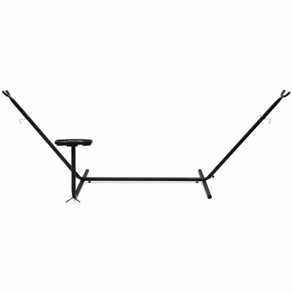 Suport metalic pentru hamac, 300x120x110cm, max 150 kg, cu suport pahare si geanta - imagine 3