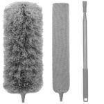 Pamatuf pentru praf cu coada telescopica pentru zone greu accesibile, 3 piese, 75-255 cm