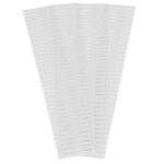 Organizator pentru sertar cu 4 separatoare, 46x7cm, alb