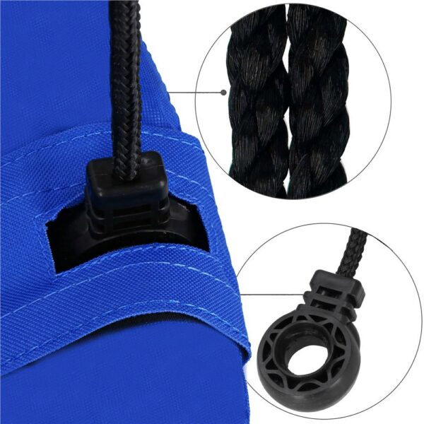 Leagan tip cuib 100cm, inaltime reglabila, 150 kg, Multicolor - imagine 24