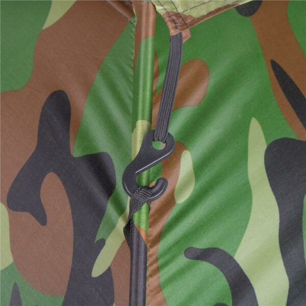 Cort plaja sau camping, impemeabil, cu protectie UV, 2 locuri, 200x150x110cm, camuflaj - imagine 4