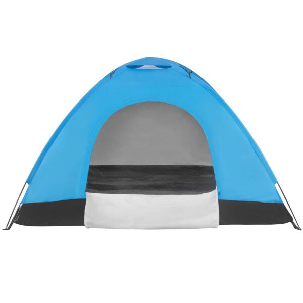 Cort plaja sau camping, impemeabil, cu protectie UV, 2 locuri, 200x150x110cm, albastru - imagine 9