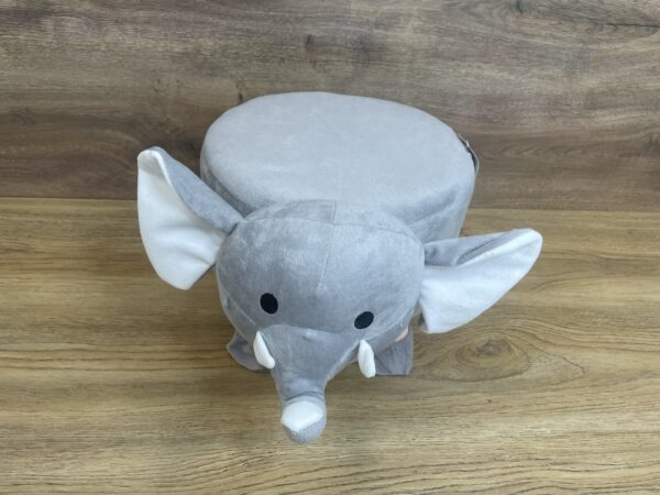 Taburet pentru copii, 28x25cm, maxim 50kg, model elefant - imagine 3