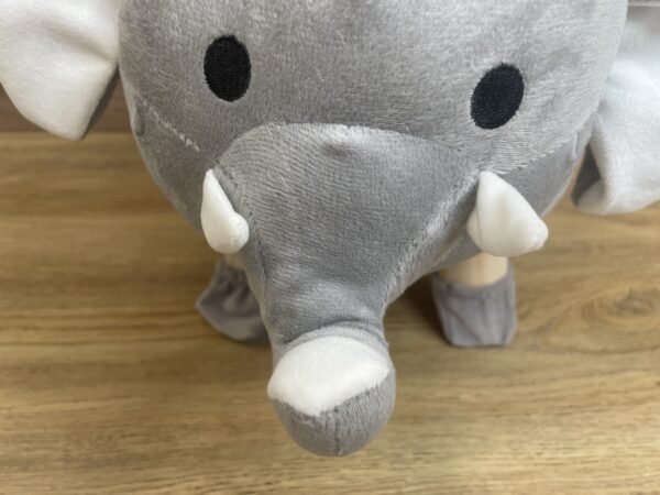 Taburet pentru copii, 28x25cm, maxim 50kg, model elefant - imagine 4
