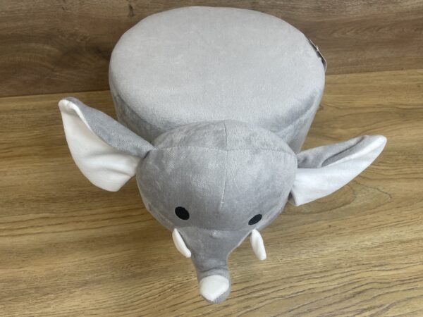 Taburet pentru copii, 28x25cm, maxim 50kg, model elefant - imagine 5