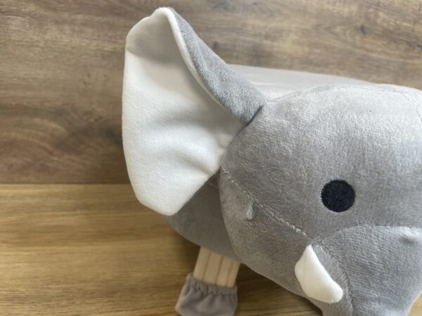 Taburet pentru copii, 28x25cm, maxim 50kg, model elefant - imagine 7