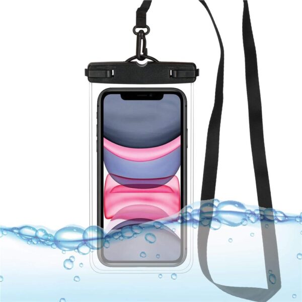 Husa telefon subacvatica waterproof impermeabila, universala, 180x110mm, cu snur - imagine 2