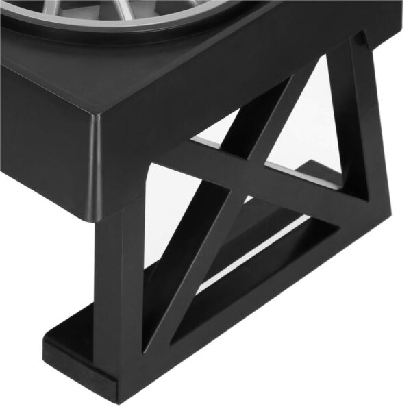 Set 2 boluri cu stand, pentru catei, inaltime si unghi reglabile, 2 x 21 cm - imagine 12