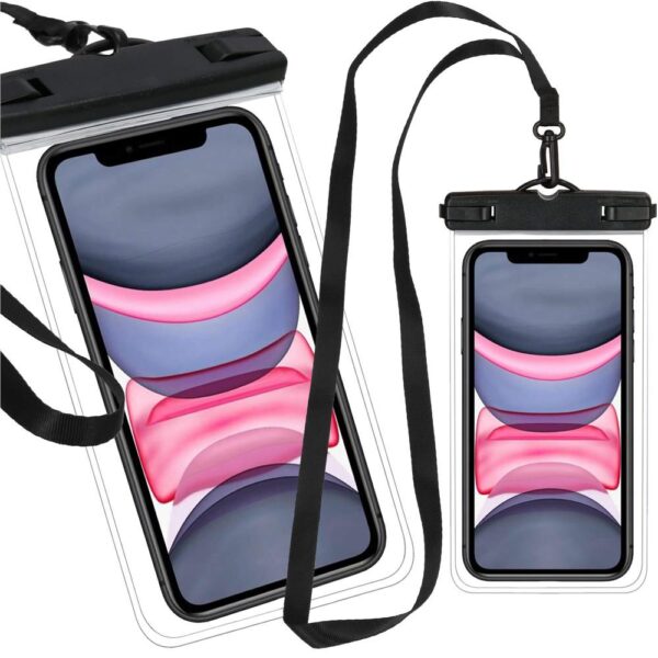 Husa telefon subacvatica waterproof impermeabila, universala, 180x110mm, cu snur - imagine 18